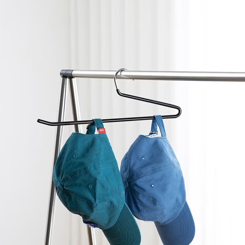 日本霜山 防滑無痕型單排褲架(正面掛鉤款)-15入-多色可選