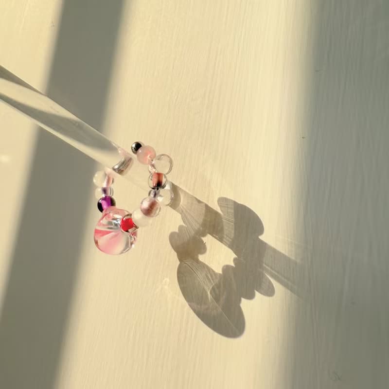 TeenyTinyCraft | 彩飴 • 三色 手工耳骨夾