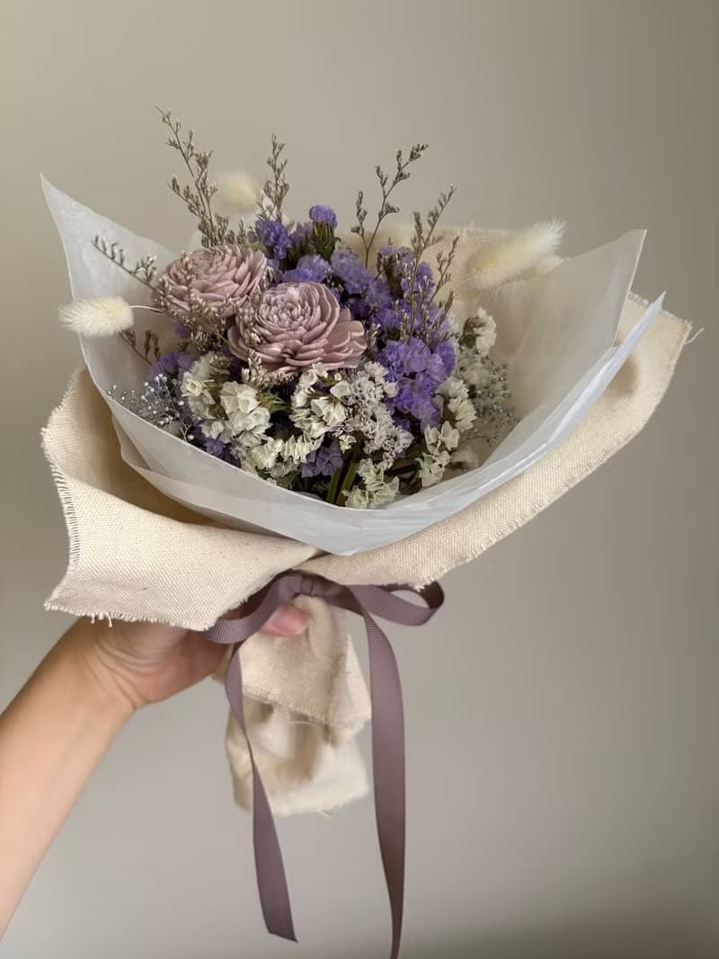 藍莓慕斯花束 24小時出貨∣母親節.畢業季.生日禮物
