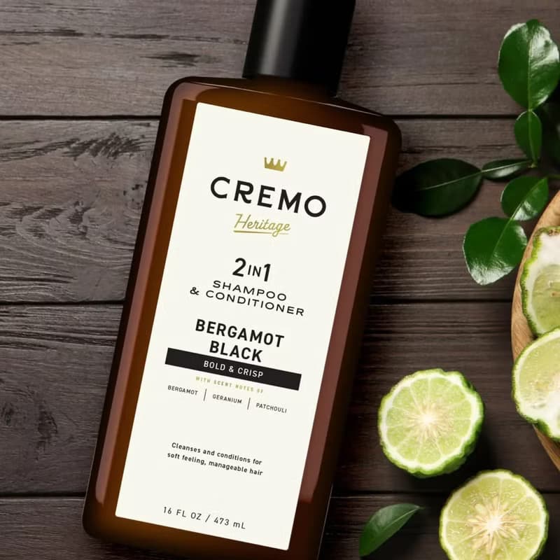 Cremo - 黑色傳奇 沙龍香水護髮洗髮精 / 保濕控油香氛洗髮乳