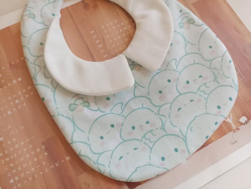 【11/14後出貨】小蛇 蛇年 領片圍兜   彌月禮物  圍兜 口水巾