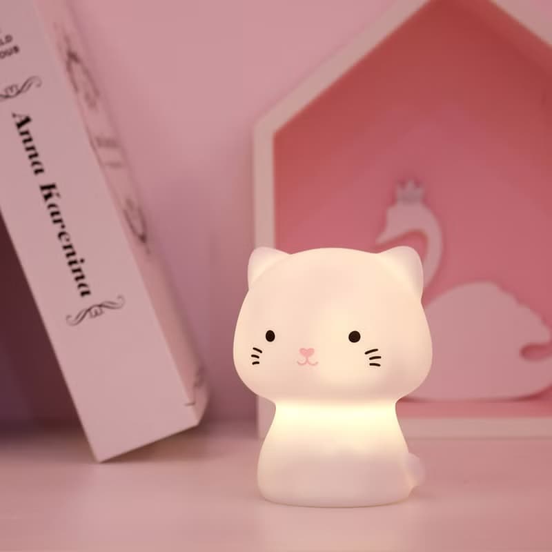 【充電小夜燈】SomeShine有亮點-小貓