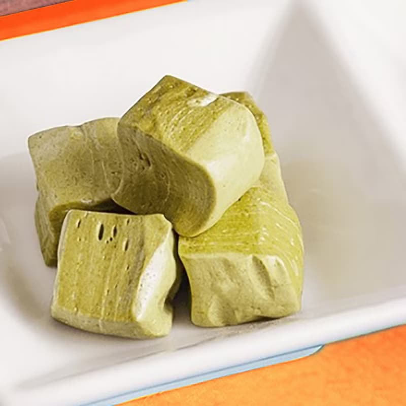 【無藏】台灣包種綠茶牛奶糖(軟糖)100g/大圓罐裝