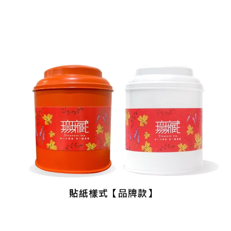 【無藏】台灣包種綠茶牛奶糖(軟糖)100g/大圓罐裝