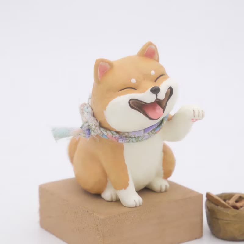 柴犬招財 【想寵雕像系列】