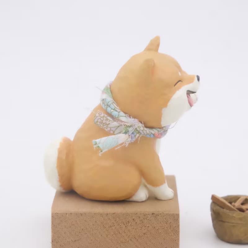 柴犬招財 【想寵雕像系列】
