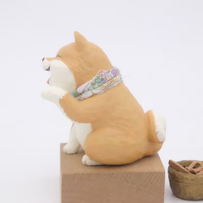 柴犬招財 【想寵雕像系列】
