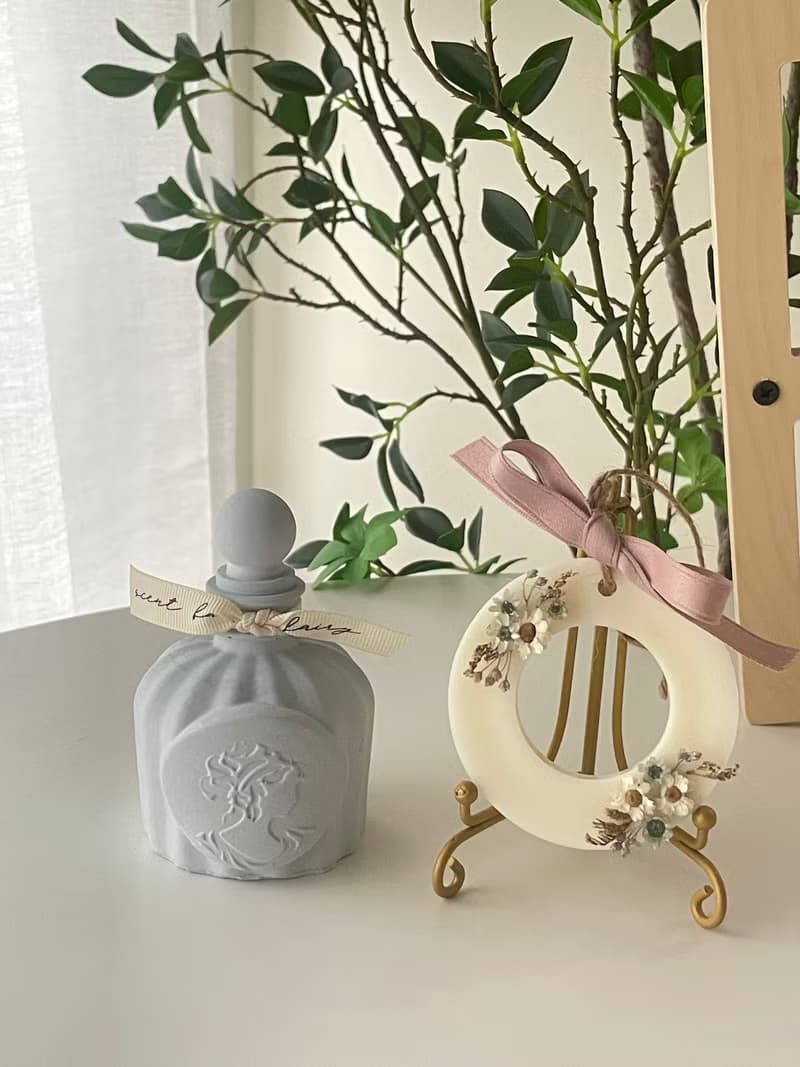 【香氛精靈】情人節禮物 女王香水擴香石+香氛乾燥花蠟片禮盒