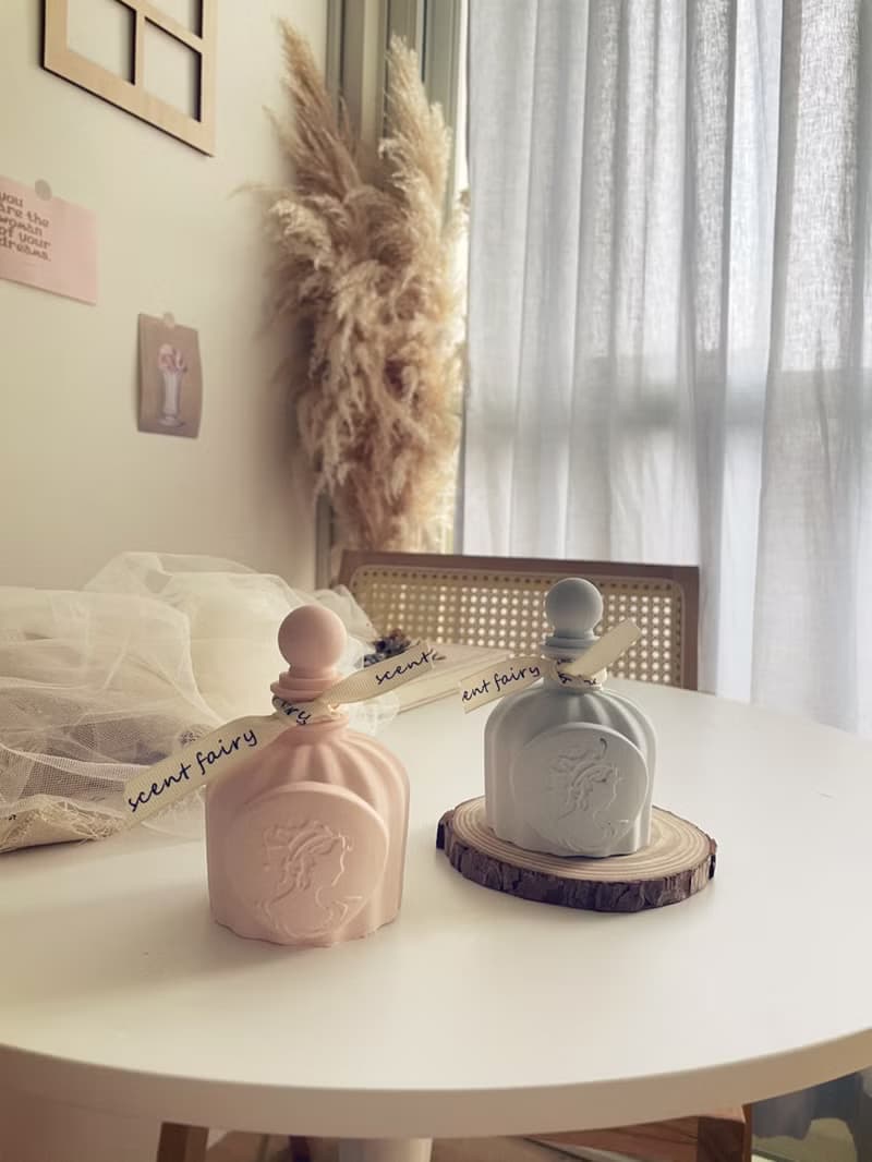 【香氛精靈】情人節禮物 女王香水擴香石+香氛乾燥花蠟片禮盒