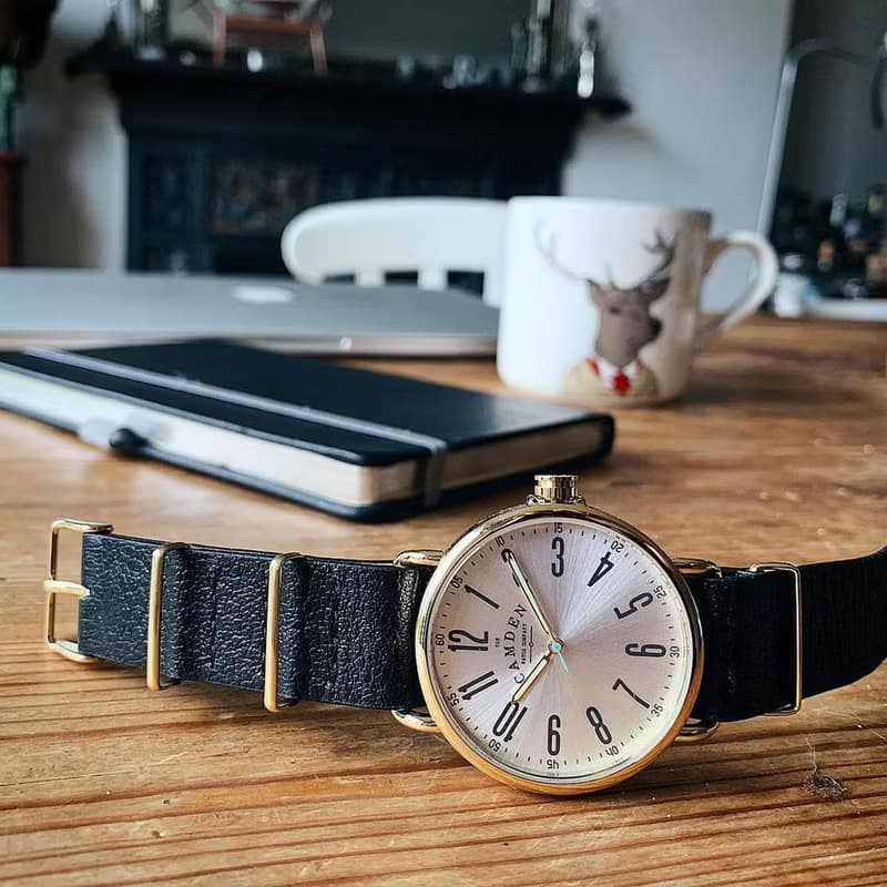 Camden Watch 純英國血統 簡約時刻個性真皮腕錶