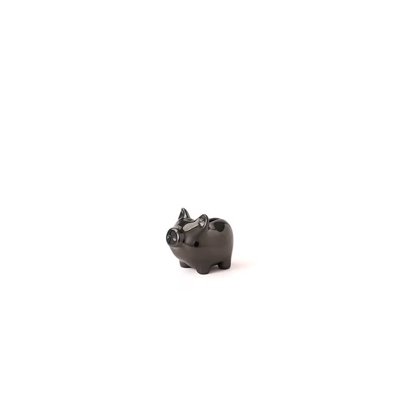 GOLDENPIG | 招財金豬 叄 亮鎳黑