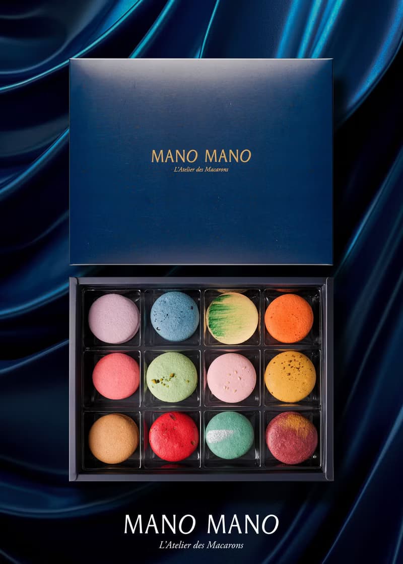 MANO MANO 義式手工馬卡龍禮盒 | 12入