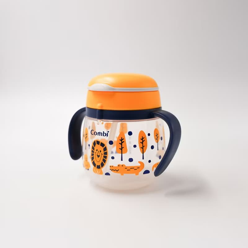 【經典出遊組合】combi x tak 樂可直飲杯(240ml)+小熊餐盒