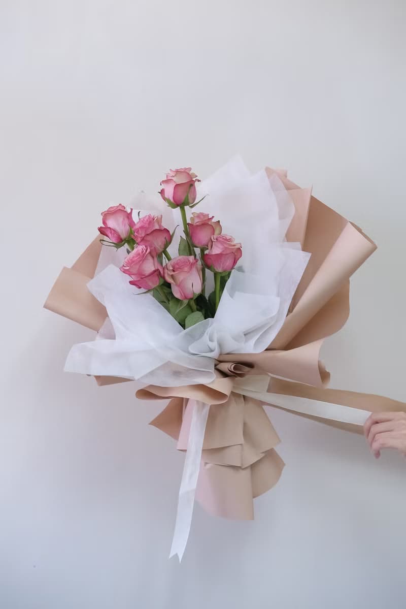 玫瑰花束  韓式花束  生日花束 女友禮物 求婚花束