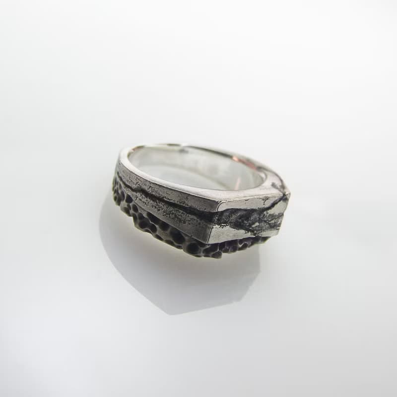 925純銀 戒指 高質感裂紋 925Silver rings 造型 SG-006