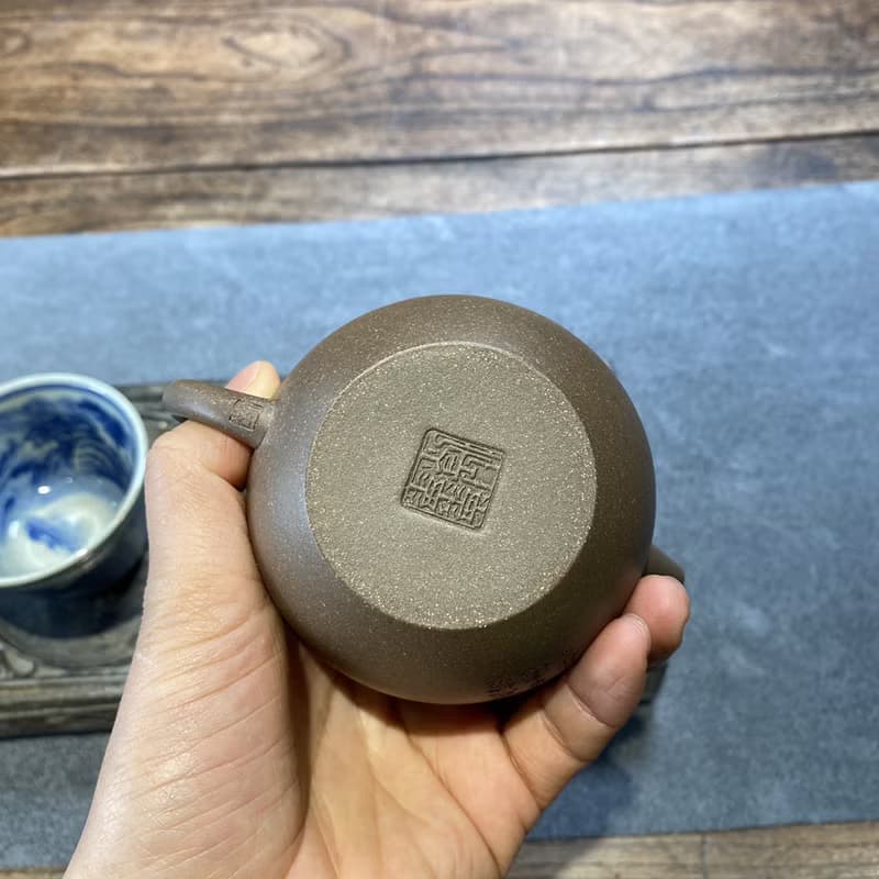 送禮紫砂壺茶壺圆满 段泥 200ml 品物养志 惟清闲无事处得之送禮