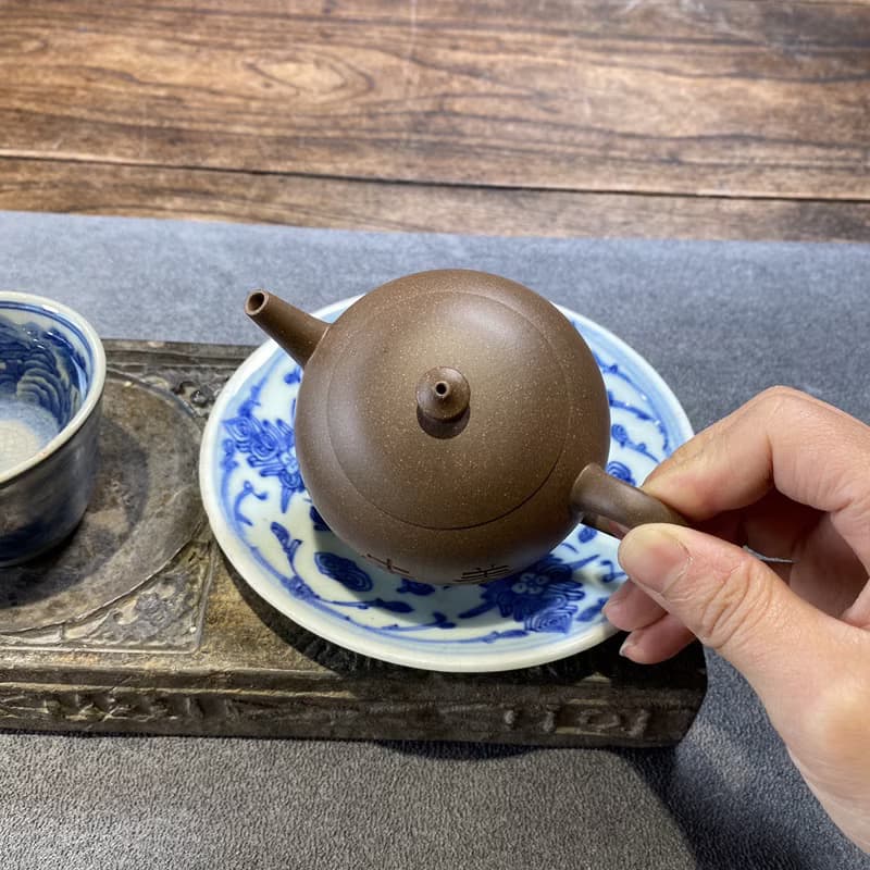 送禮紫砂壺茶壺圆满 段泥 200ml 品物养志 惟清闲无事处得之送禮