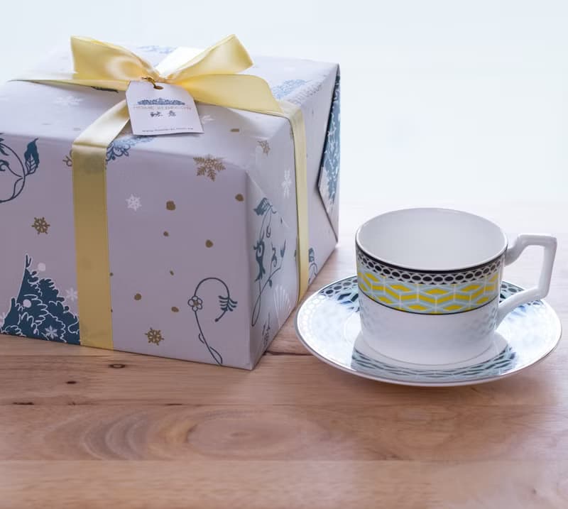 家居禮品(骨瓷咖啡杯組)