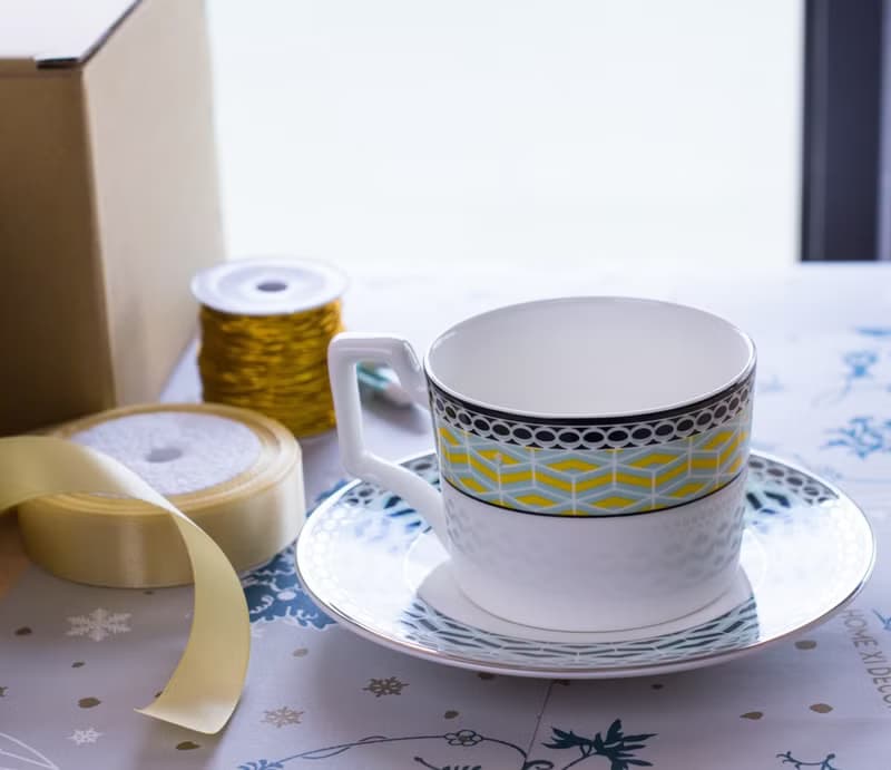 家居禮品(骨瓷咖啡杯組)