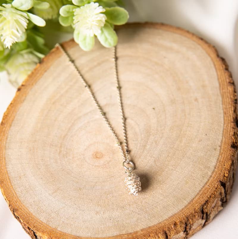 Sliver Necklace - 松果項鍊