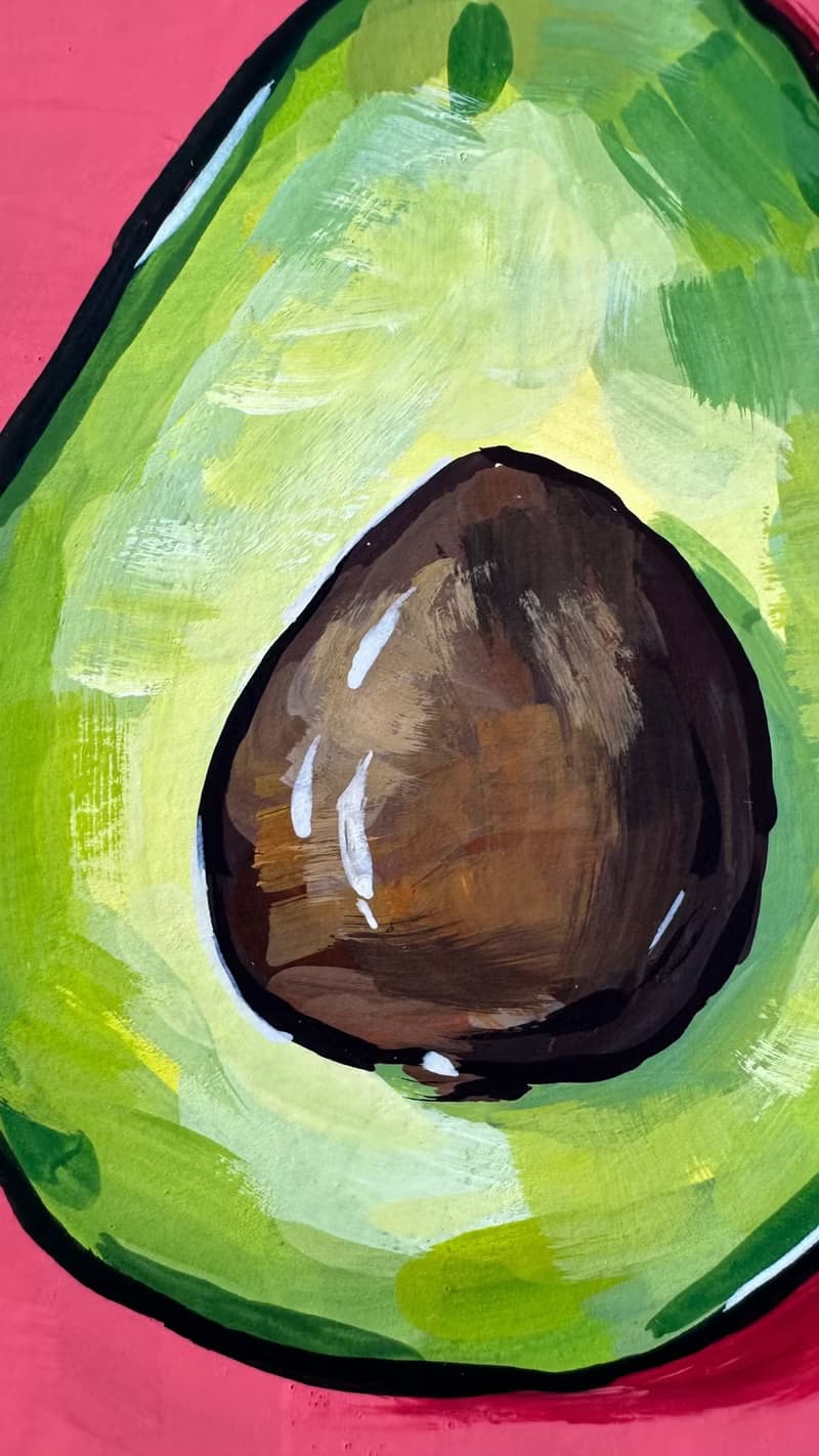 Miniature Oil Painting on Hardboard – Original Landscape Artwork – Small Nature