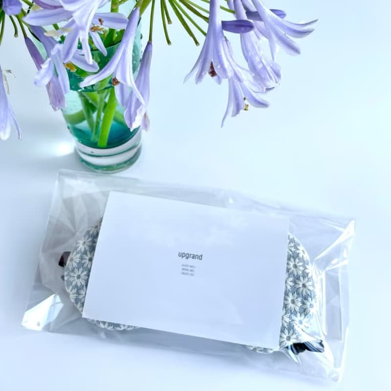 日本眼罩 SAKURA | Blue | 可調整長度 | 助眠 | 有附收納袋
