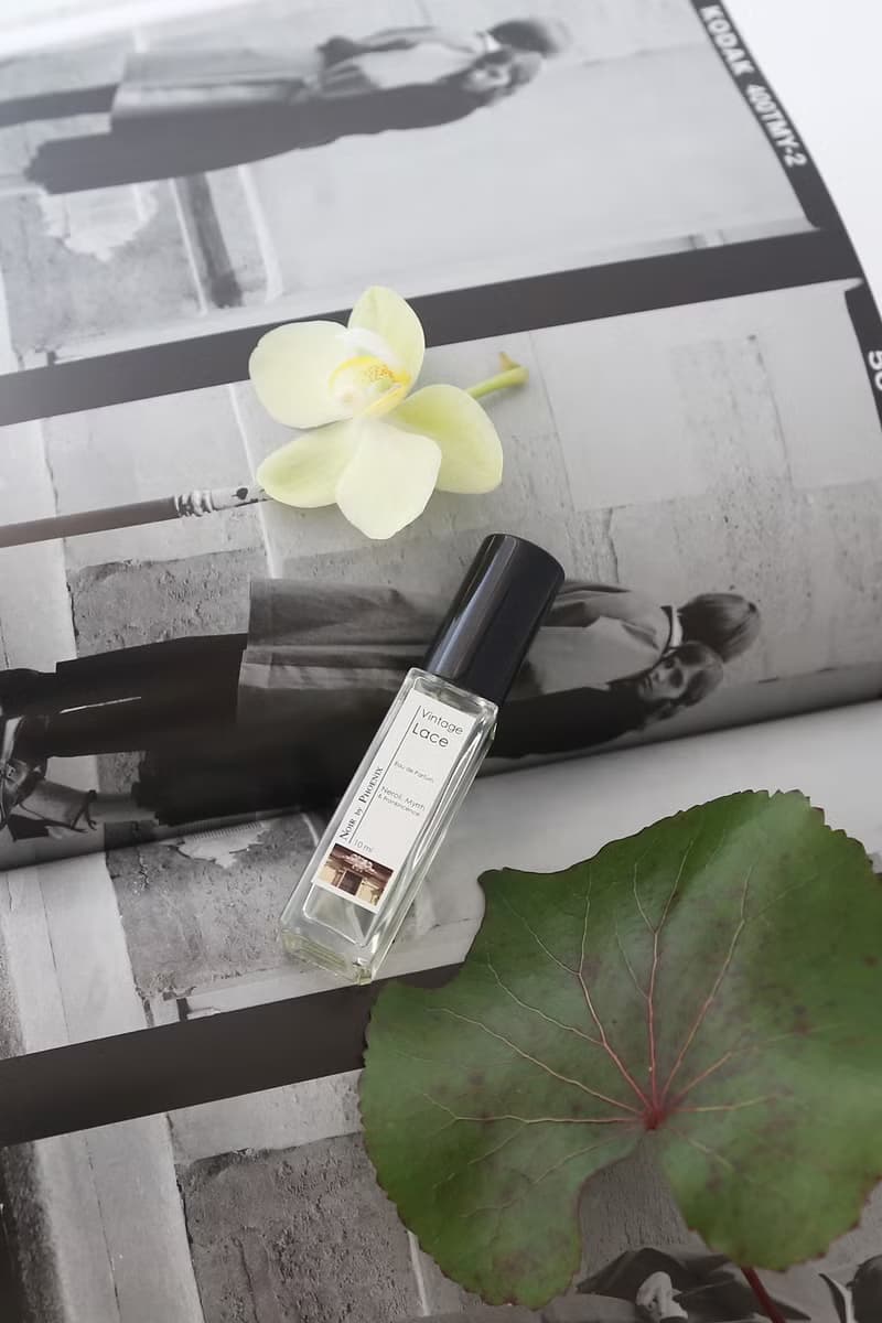 古董蕾絲精油夜香水 橙花 乳香 沒藥