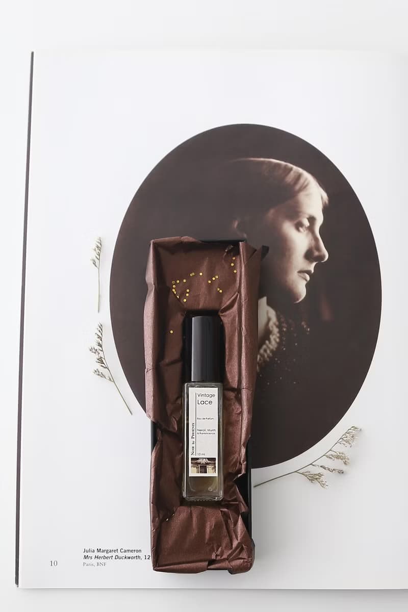 古董蕾絲精油夜香水 橙花 乳香 沒藥