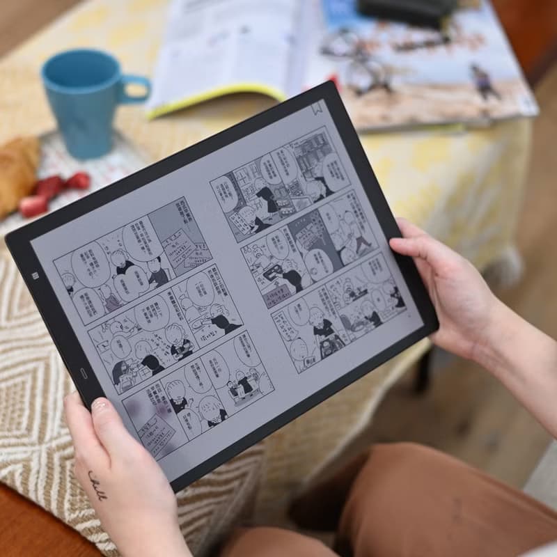 13.3吋mooInk Pro 2C彩色電子書平板(含書布衣)搭配人氣暢讀90天