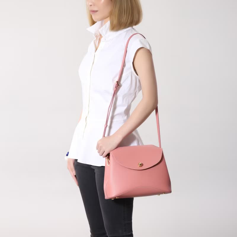 Laura 意大利牛皮斜背袋 側背包 原創設計