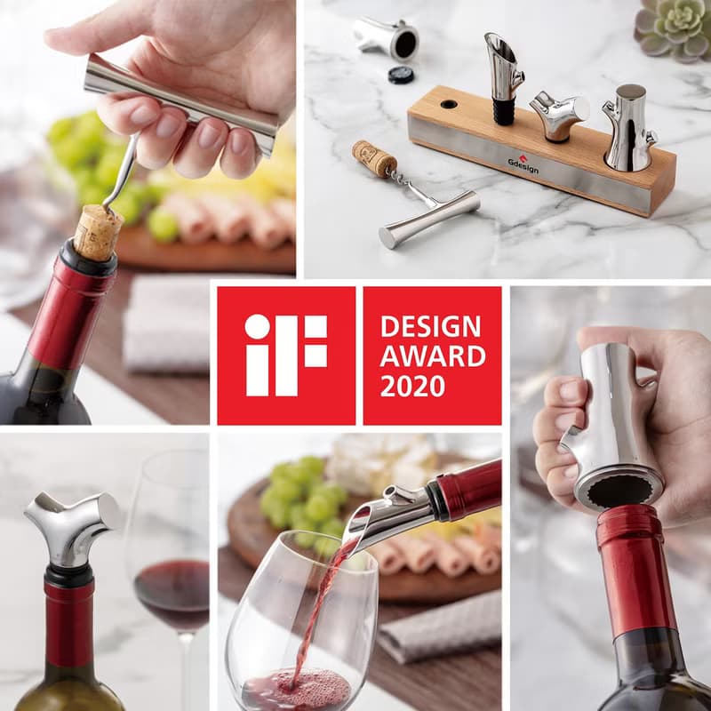 【Gdesign】酒器系列 - 經典十字 紅酒 葡萄酒瓶塞 品酒時尚單品