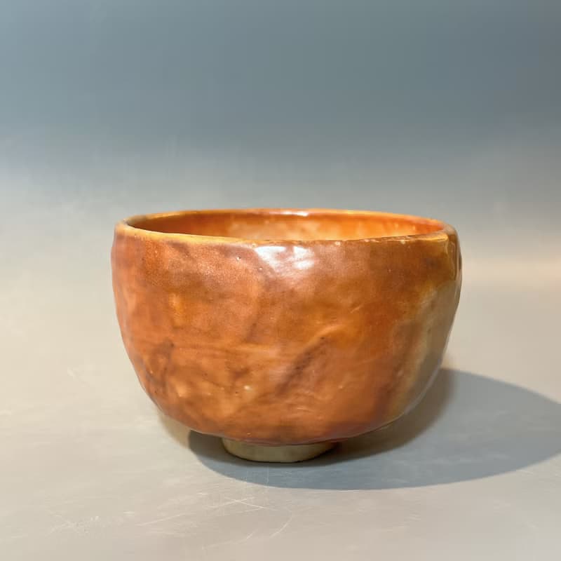 柴燒志野金彩茶碗 / 水方 / 小平凡手作