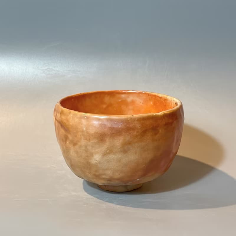 柴燒志野金彩茶碗 / 水方 / 小平凡手作