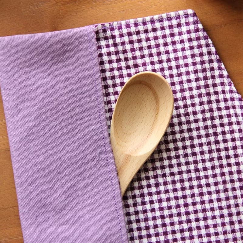 文青風環保筷袋 ~經典紫 收納包.環保筷袋.手作餐具袋