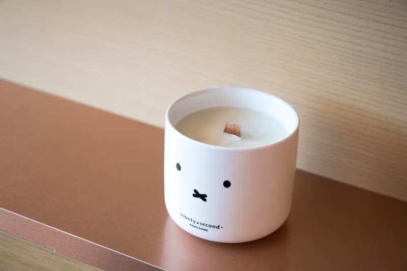 【Pinkoi x miffy】經典 miffy / 青竹白花 / 香氛大豆蠟燭