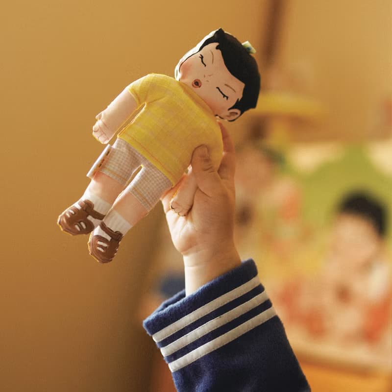 雙面小子 復古可愛娃娃 潮流玩具 掛件 科幻 迪斯科