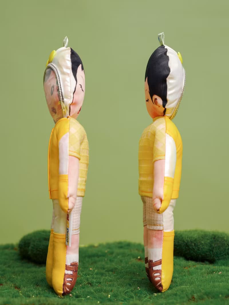 雙面小子 復古可愛娃娃 潮流玩具 掛件 科幻 迪斯科