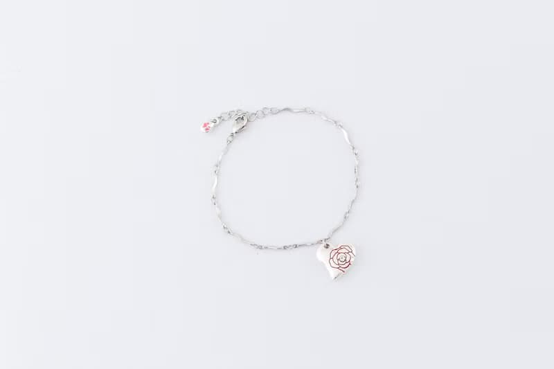 細緻彩繪玫瑰情人造型手鍊-花束款-黃/紅 (HBRJA0847B-2)