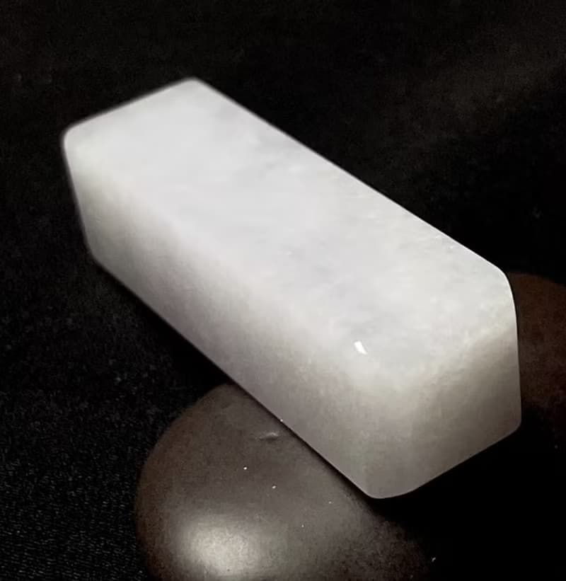 開運印章冰糯種紫羅蘭翡翠印章 | 天然緬甸玉翡翠A貨 | 送禮