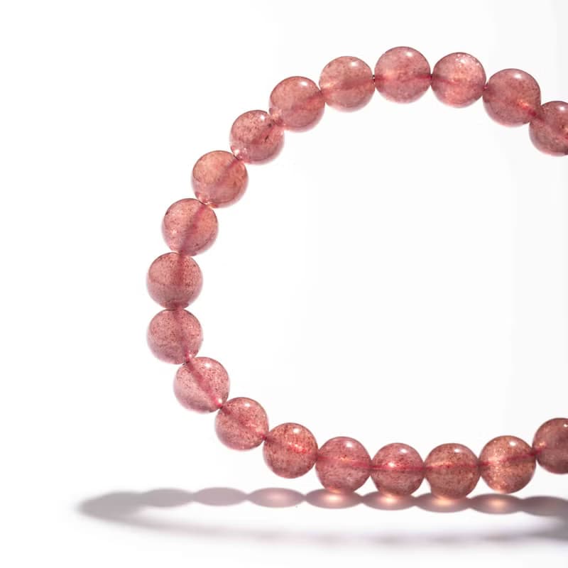 星光草莓晶手鍊 | 天然水晶禮物手鏈