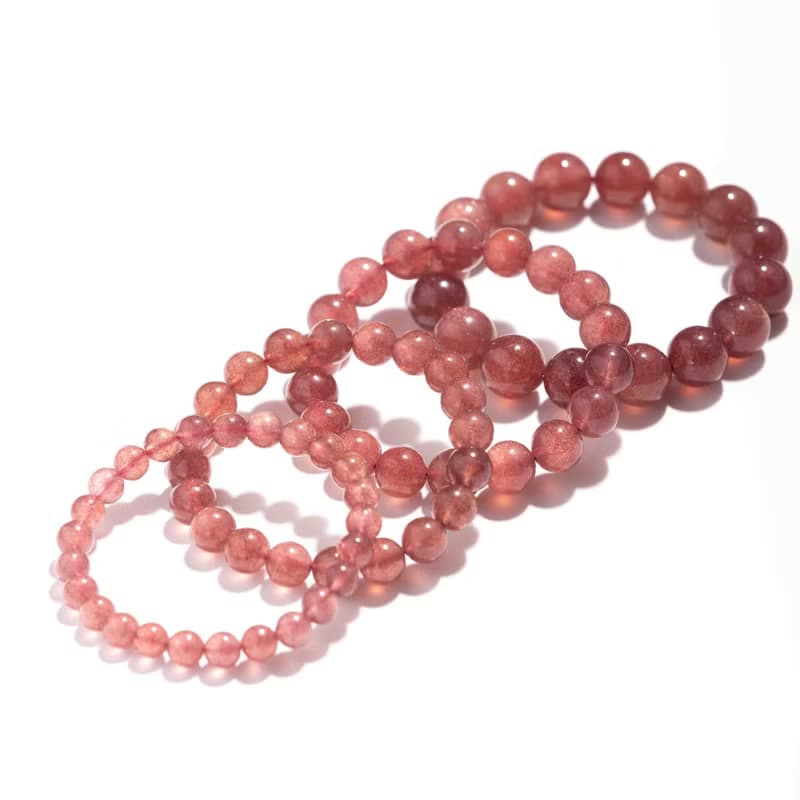 星光草莓晶手鍊 | 天然水晶禮物手鏈