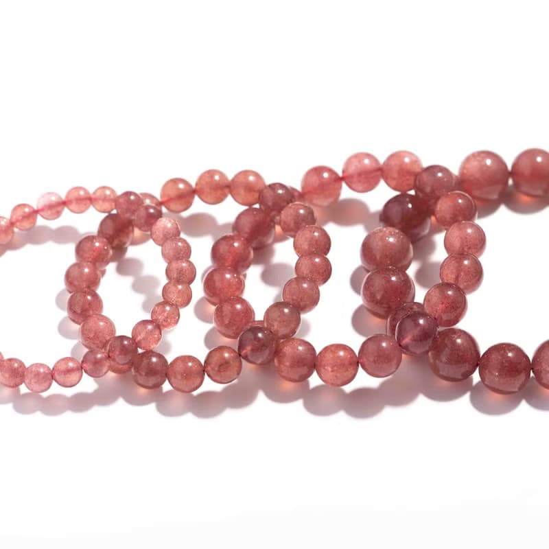 星光草莓晶手鍊 | 天然水晶禮物手鏈