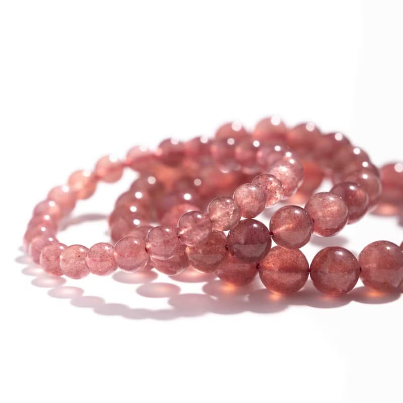 星光草莓晶手鍊 | 天然水晶禮物手鏈