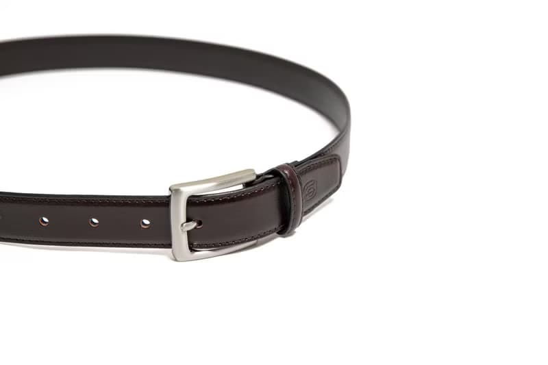 【父親節禮物】【送禮推薦】商務首選 方形針扣紳士皮帶 深咖