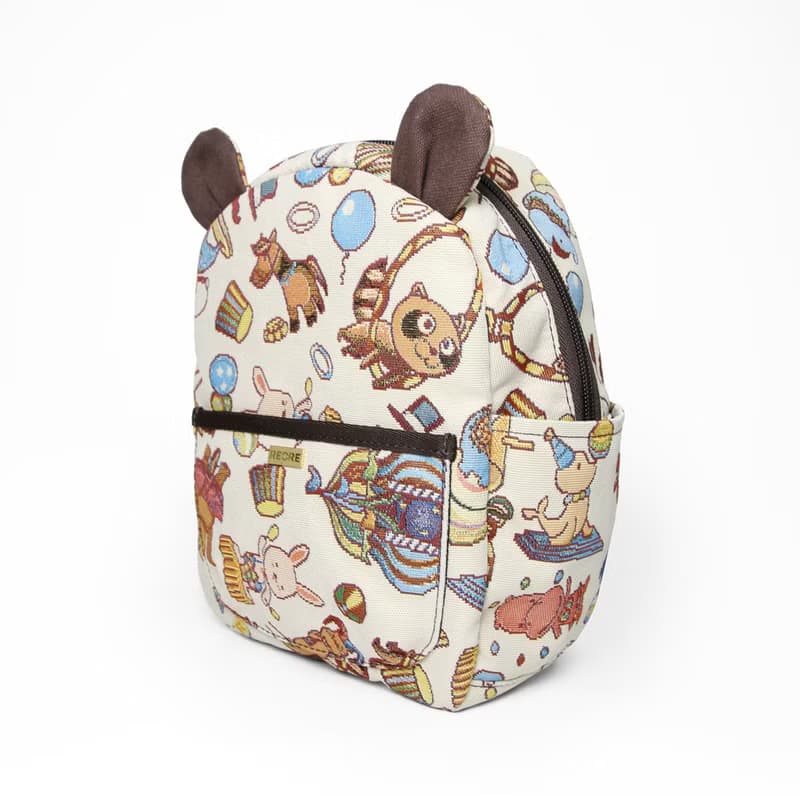 後背包 熊熊耳朵 / 防潑水 田園生活 (大人)