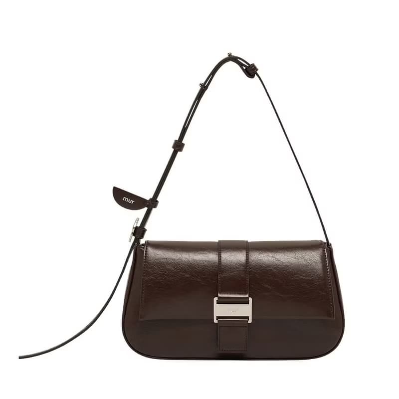 韓國製 MUR Seren bag 手袋/單肩包/上肩袋/手提袋 Dark Brown