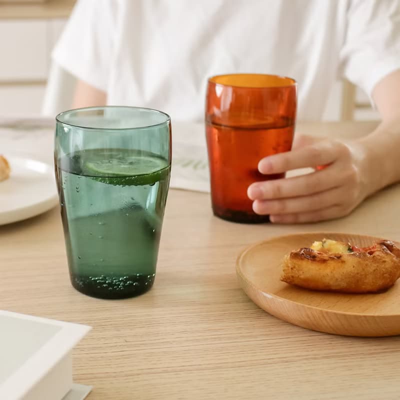 400ml新台味color啤酒杯-清透/琥珀/湖綠