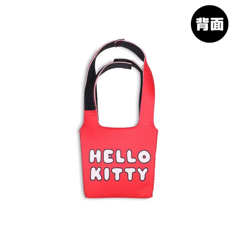 murmur 隔熱杯套| hello kitty (紅) 飲料杯套