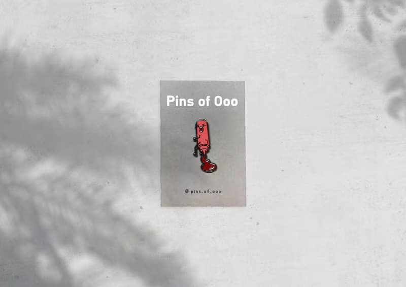 pins of ooo - 只為你釋放(番茄醬) 琺瑯別針