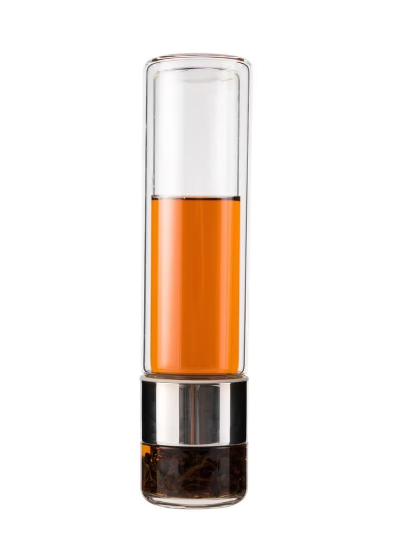 【外用泡茶杯】雙層玻璃泡茶杯 櫻花/桃花/紫藤花 200ml 母親節